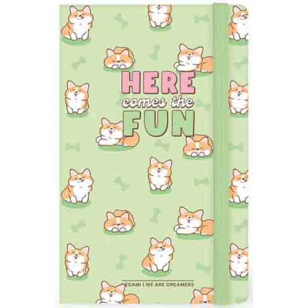 Notes CORGI linije 21x13cm 