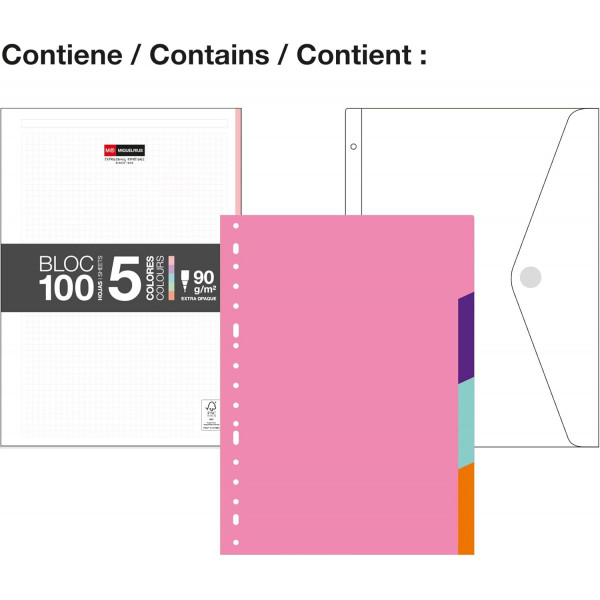 Registrator MIQUELRIUS Lavander flower 21x29cm 