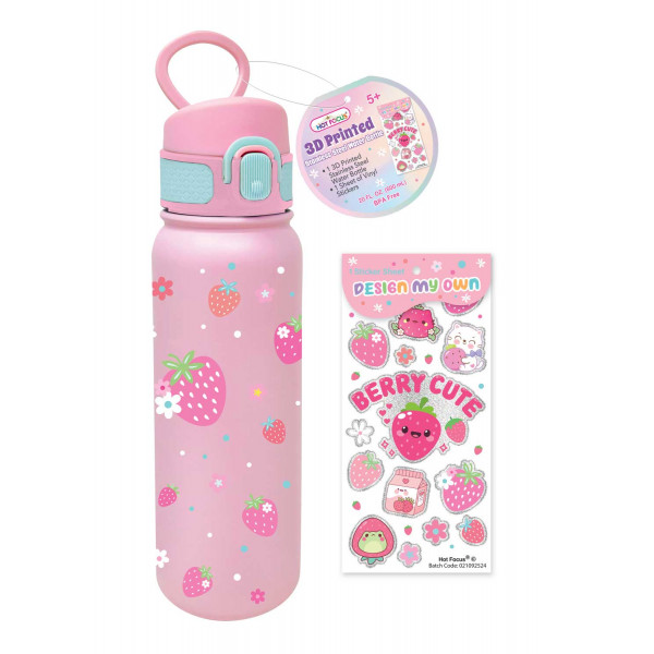 Flašica za vodu od nerđajućeg čelika 600 ml BERRY 