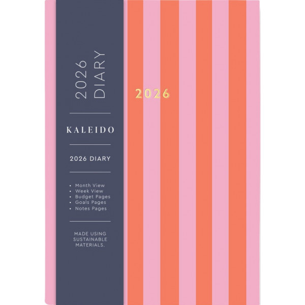 Datumirani planer A5 CANDY STRIPE 2026 