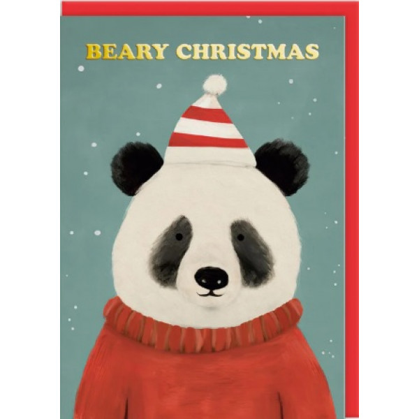 Set devet novogodišnjih i božićnih čestitki FESTIVE BEARS 