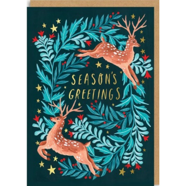 Novogodišnja čestitka DEER SEASONS 