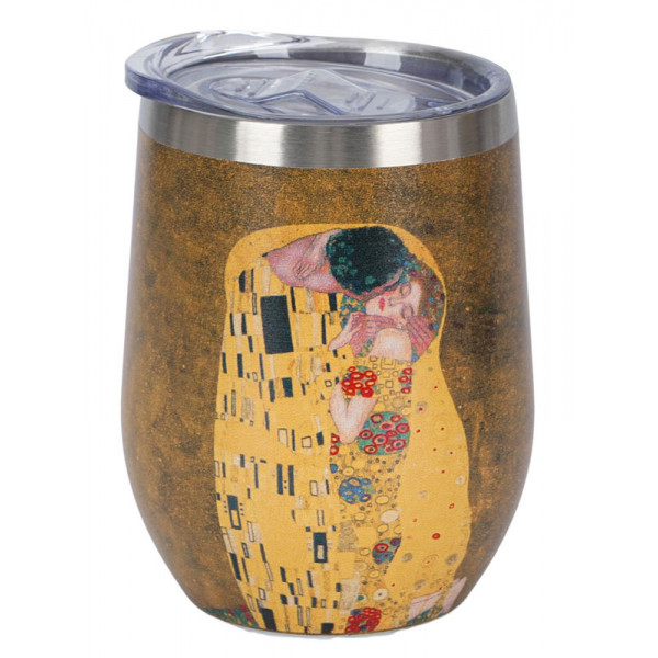 Putna šolja od nerđajućeg čelika KISS CLASSIC - KLIMT 