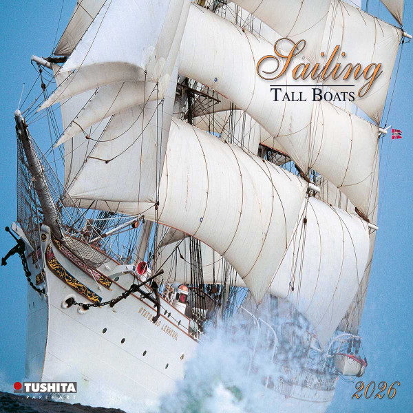 Zidni kalendar 2026 SAILING TALL BOATS 