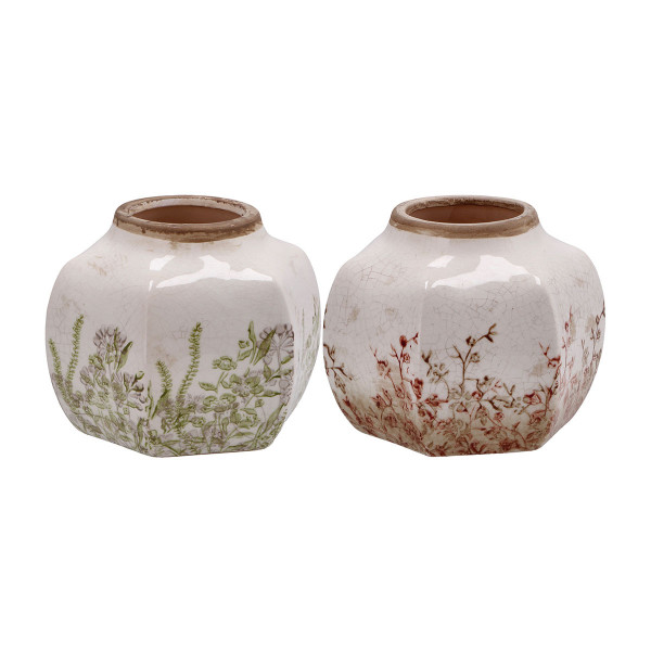 Keramička vaza 16x16x13cm SALAS (Više vrsta) 