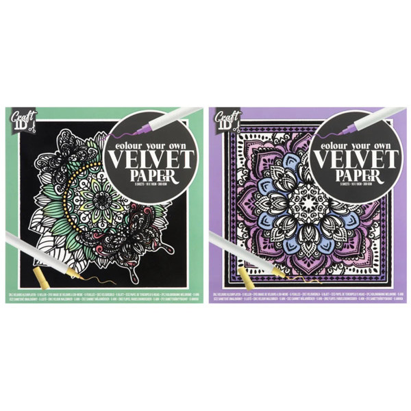 Kreativni set VELVET 18x18cm 