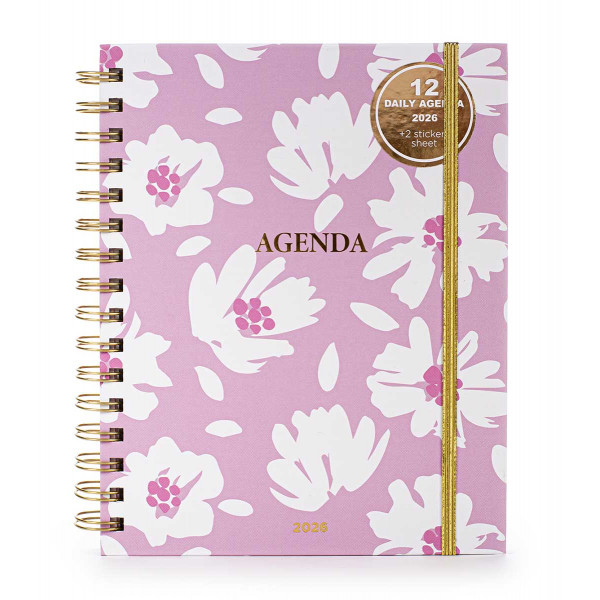 Agenda sa olovkom 2026 (12m) POSH&POP Floral 