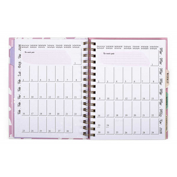 Agenda sa olovkom 2026 (12m) POSH&POP Floral 