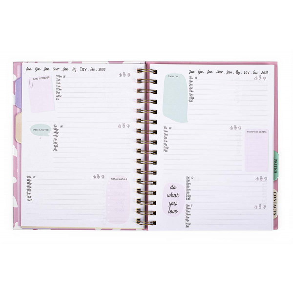 Agenda sa olovkom 2026 (12m) POSH&POP Floral 