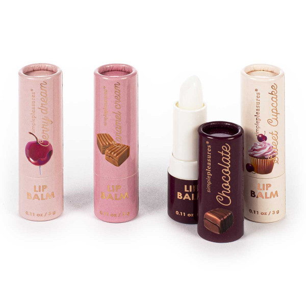 Poklon set COZY Balzam za usne 4x3g 