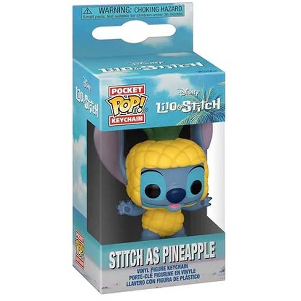 FUNKO POP! Privezak za ključeve STITCH AS PINEAPPLE 