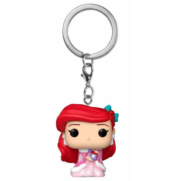 FUNKO POP! Privezak za ključeve PRINCESS HOLIDAY - ARIEL 