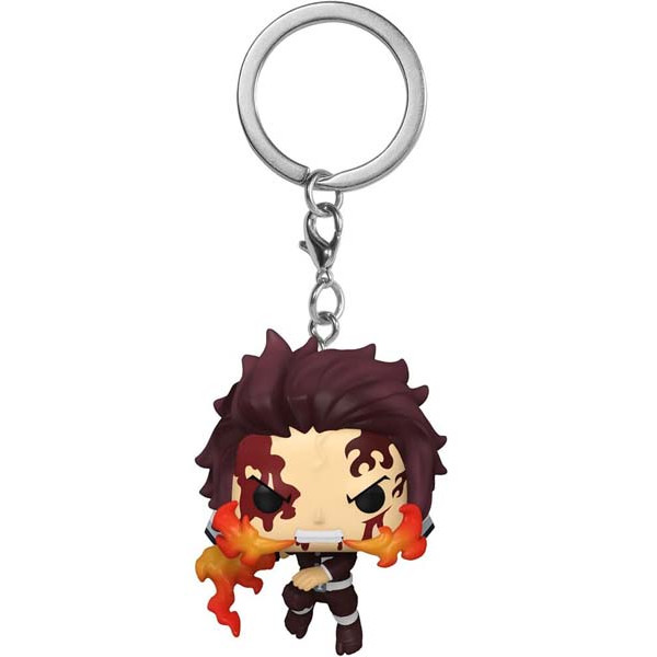 FUNKO POP! Privezak za ključeve DEMON SLAYER - TANJIRO 