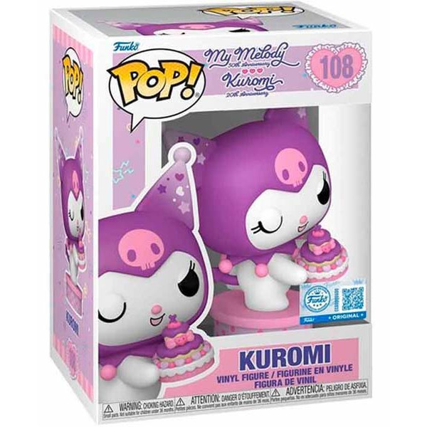 FUNKO POP! Figurica HELLO KITY S8 - KUROMI PRESENT 