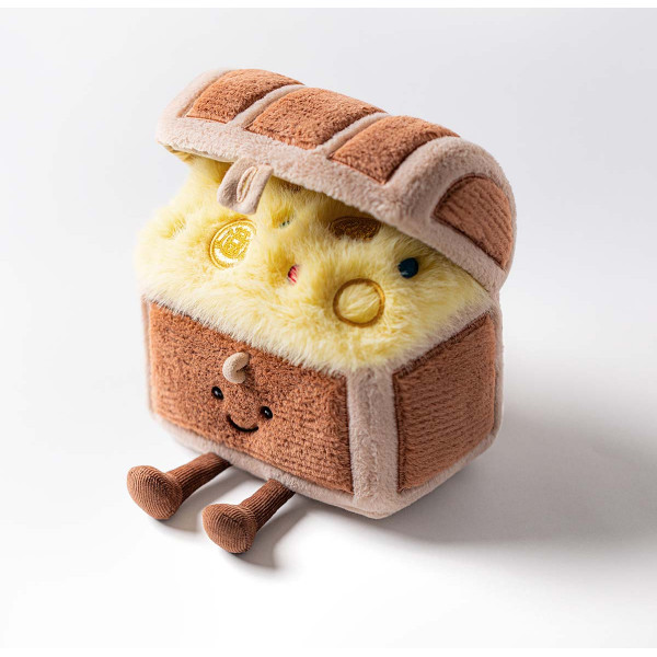 Plišana igračka KOVČEG SA BLAGOM 19cm 