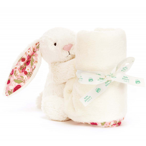 Plišana igračka i ćebence BELI ZEKA 