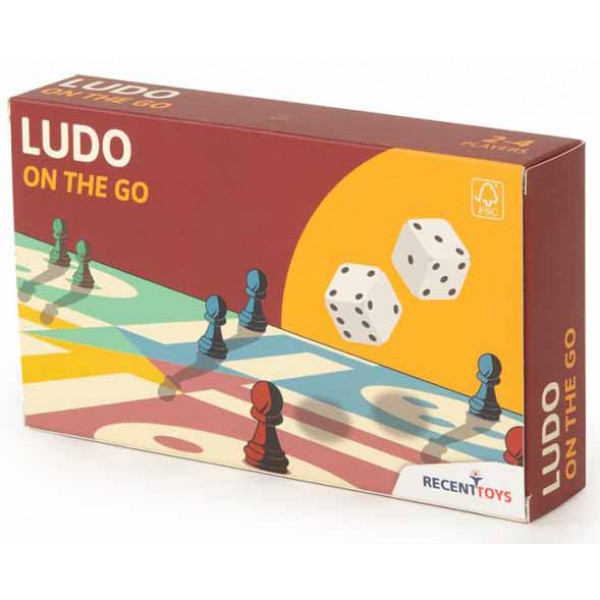 Društvena igra ON THE GO LUDO 