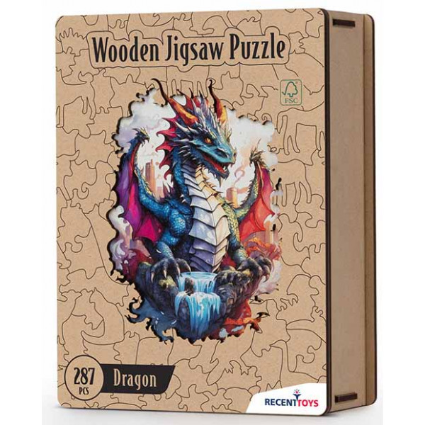 Drvene puzzle DRAGON 