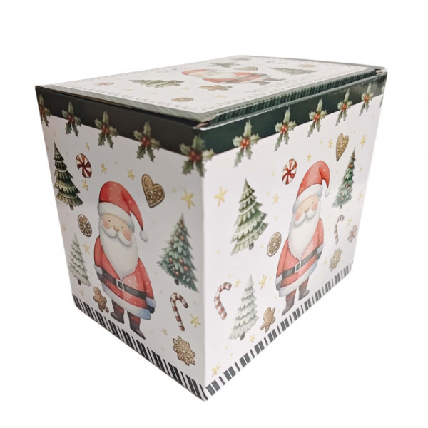 Velika šolja 1000 ml NOVA GODINA Deda Mraz 