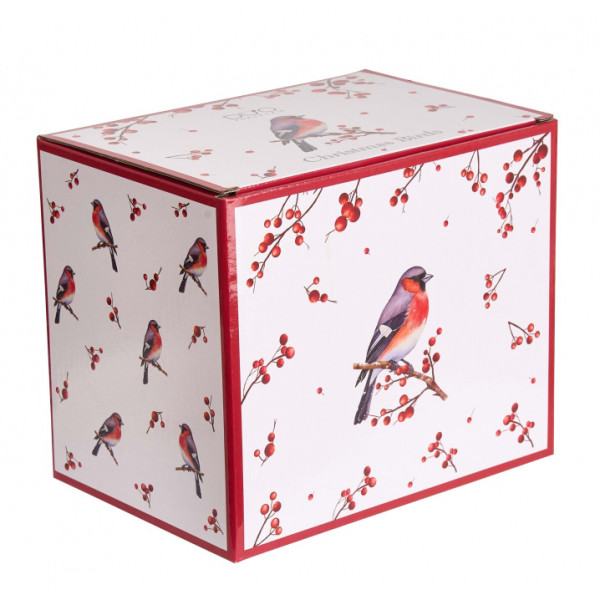 Velika šolja 1000 ml NOVA GODINA Ptice 