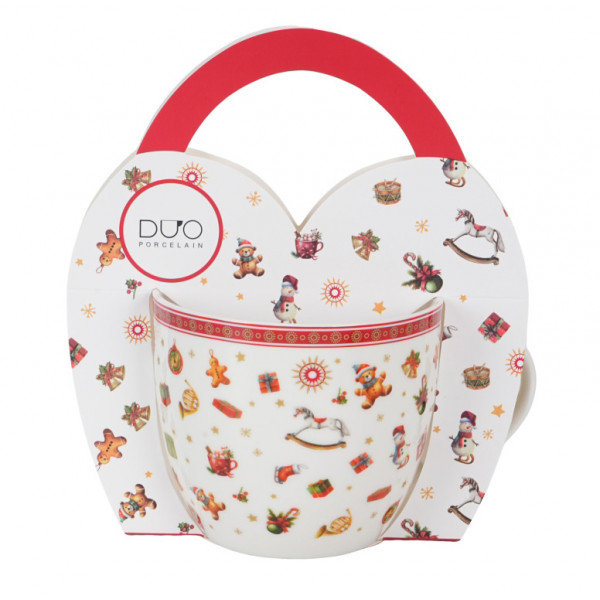 Porcelanska šolja 460ml NOVA GODINA Poklon 