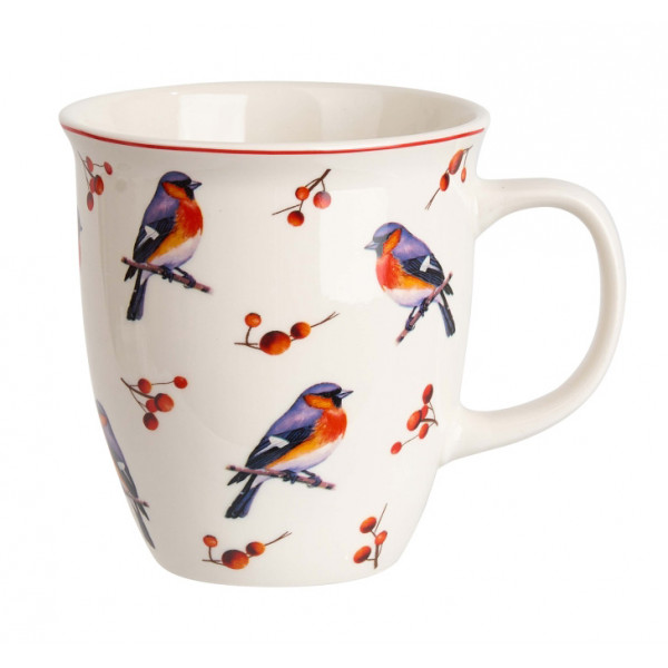 Porcelanska šolja 460ml NOVA GODINA Ptice 