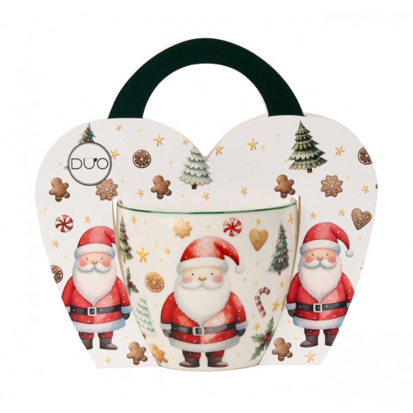 Porcelanska šolja 460ml NOVA GODINA Deda Mraz 