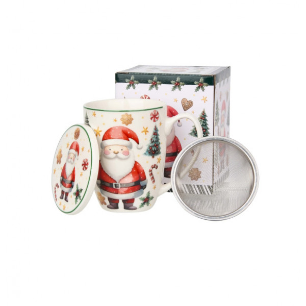 Šolja sa infuzerom 360ml DEDA MRAZ 