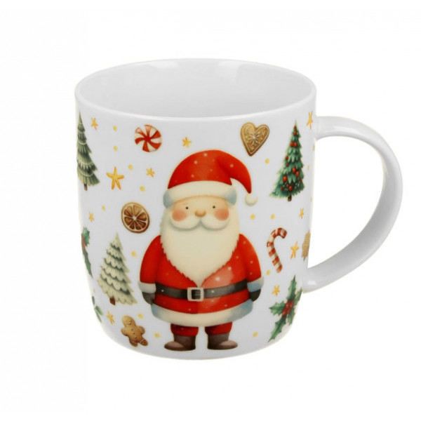Porcelanska šolja 460ml NOVA GODINA Deda Mraz 