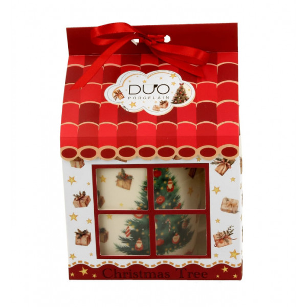 Porcelanska šolja 400ml NOVA GODINA Jelka 