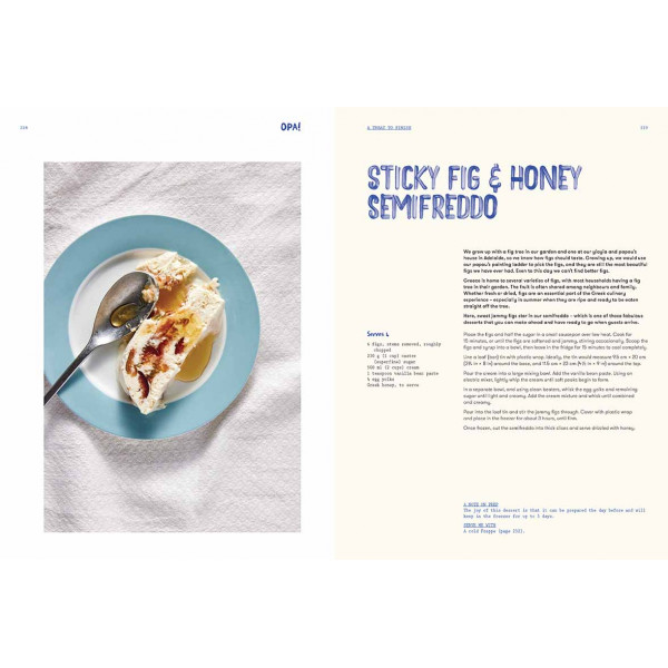 OPA Recipes inspired by Greek tavernas 