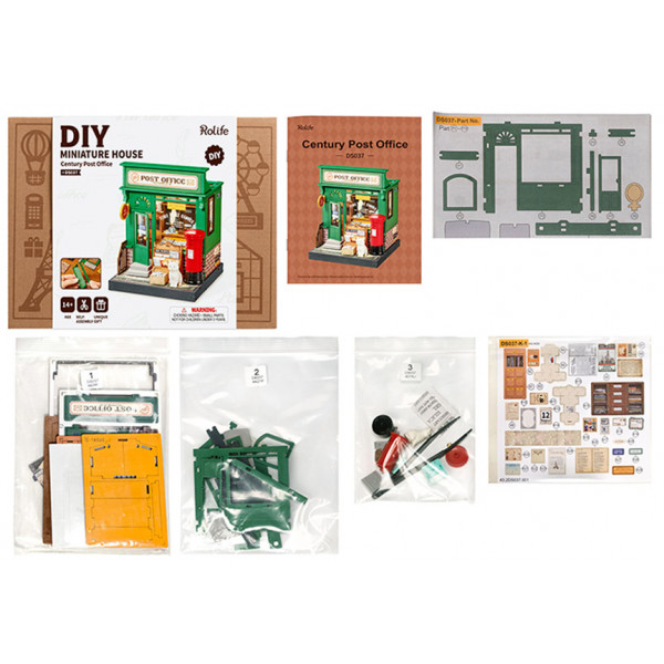 3D puzzle CENTURY POST OFFICE 