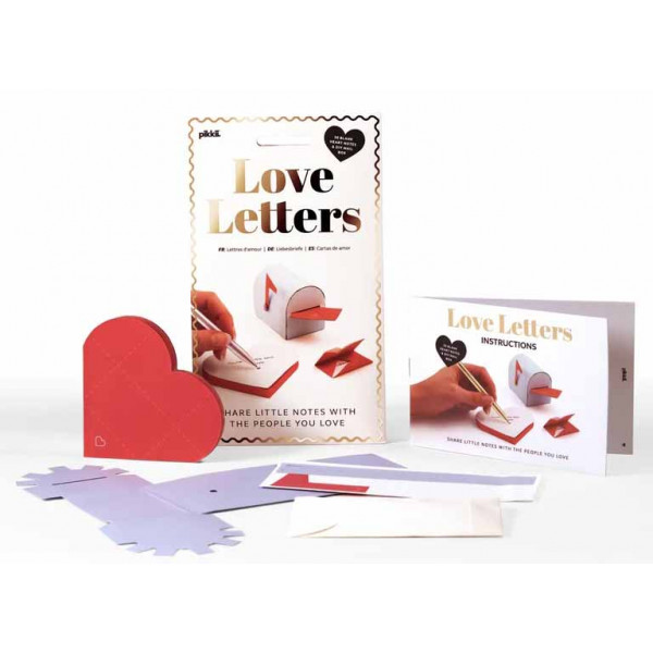 Kreativni set LOVE LETTERS + MAILBOX SET 