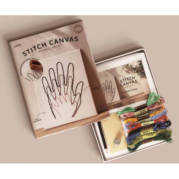 Kreativni set OUR HANDS STITCH CANVAS 