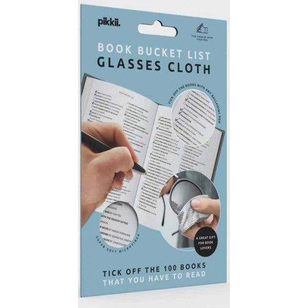 Krpica za stakla BOOK BUCKET LIST 