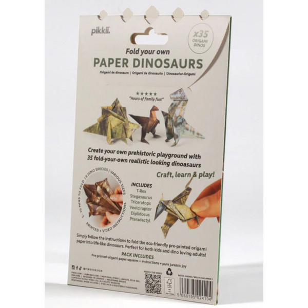 Origami set 35 DINOSAURUSA 