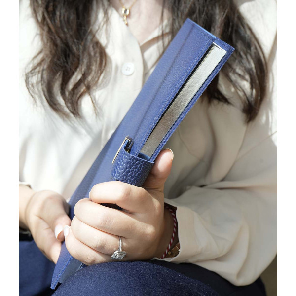 Dnevnik sa kopčom EXECUTIVE Blue, 19x25cm 176 st. Na linije 