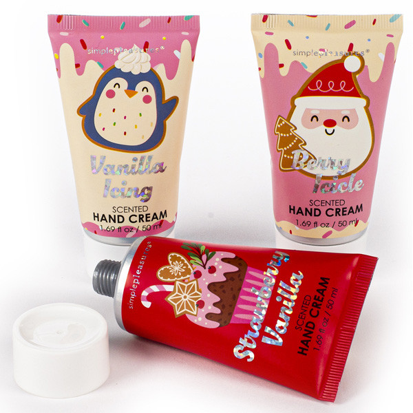 Novogodišnji set tri kreme za ruke SNEŠKO 