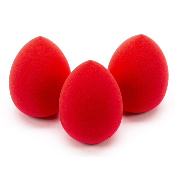 Novogodišnji set tri sunđera za šminku DEDA MRAZ 