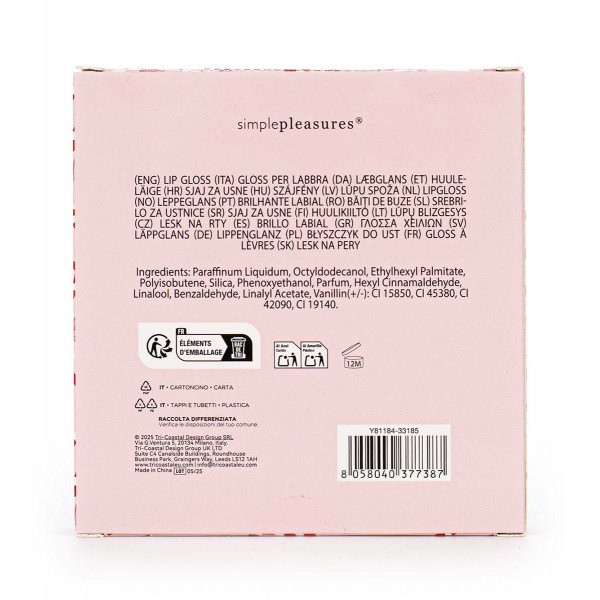 Sjaj za usne NOVA GODINA 4 kom 