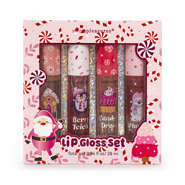 Sjaj za usne NOVA GODINA 4 kom 