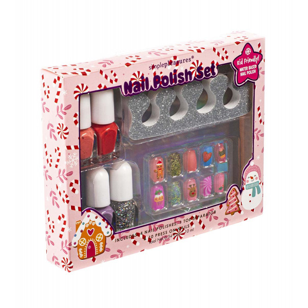 Set lakova za nokte sa separatorom NOVA GODINA 