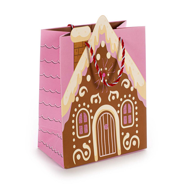 Ukrasna kesa NOVA GODINA - KUĆA OD SLATKIŠA 