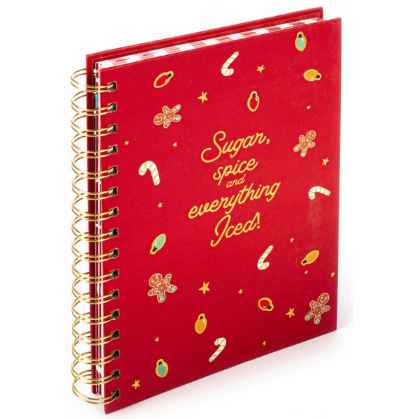 Novogodišnji notes SUGAR, SPICE AND EVERYTHING ICED 