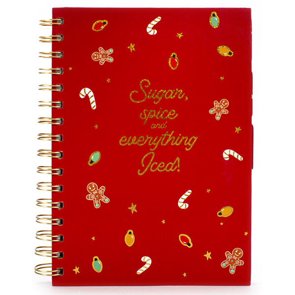 Novogodišnji notes SUGAR, SPICE AND EVERYTHING ICED 