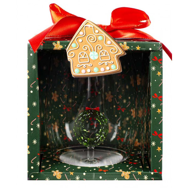 Novogodišnja čaša sa figurom VENČIĆ 