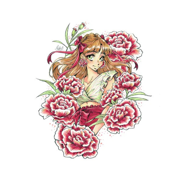 Sketch flomasteri (4 kom) FABER CASTEL Romantic Manga 2 