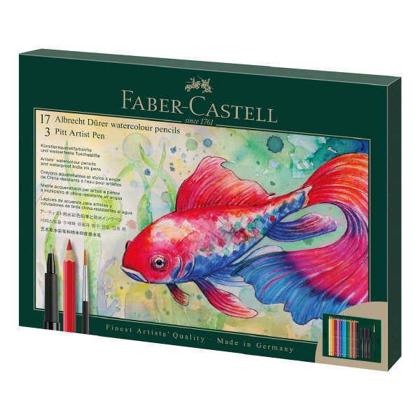Akvarel bojice i ilustratorske olovke 1/21 FABER CASTEL - DURER 