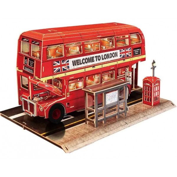 CUBIC FUN 3D puzzle  LONDON BUS 
