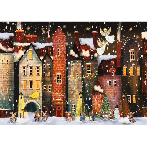 Novogodišnje puzzle BOŽIĆNA MAGIČNA NOĆ 1000kom 